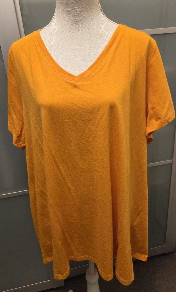 Oranje shirt Only Carmakoma maat XL (54) NIEUW, Nieuw, Oranje, Only Carmakoma, Shirt of Top