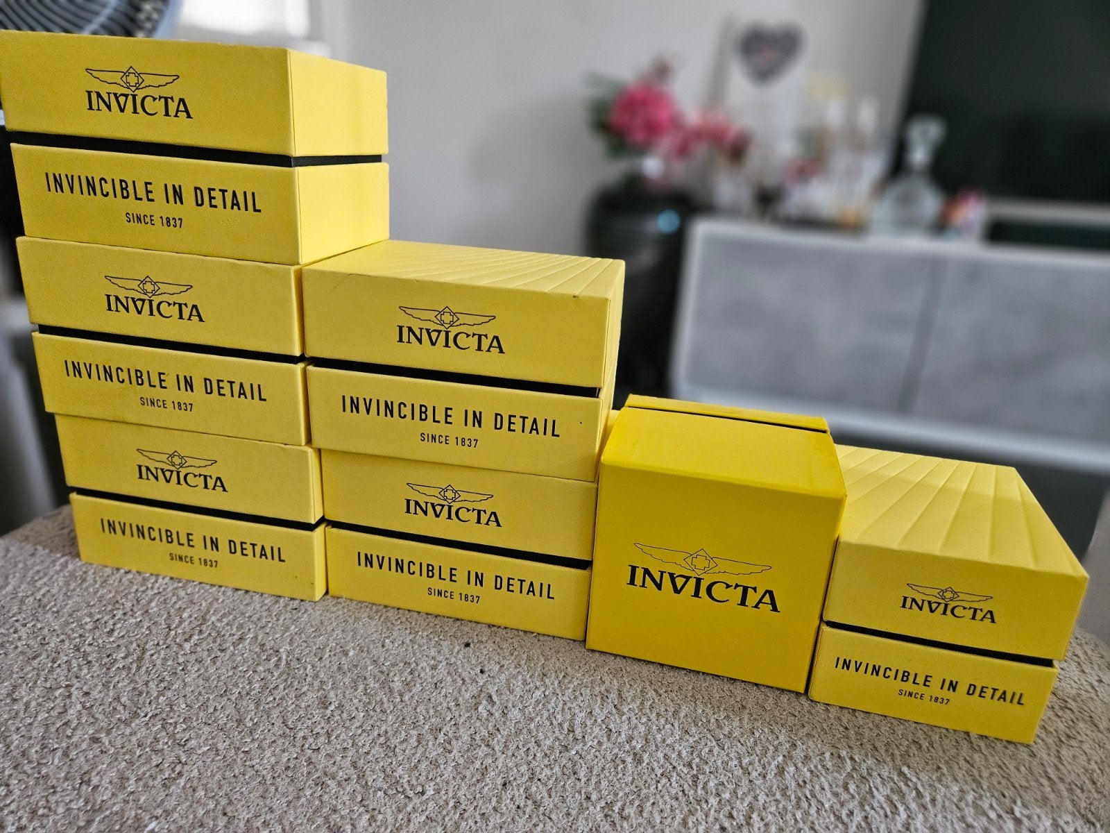 Lege horlogedozen van Invicta, Ophalen of Verzenden, Zo goed als nieuw