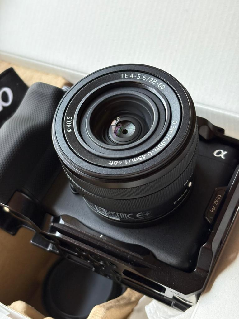 Sony FE 28-60mm F4-5.6 SEL2860 cameralens nieuw, Ophalen of Verzenden, Zo goed als nieuw, Sony, Geen optische zoom