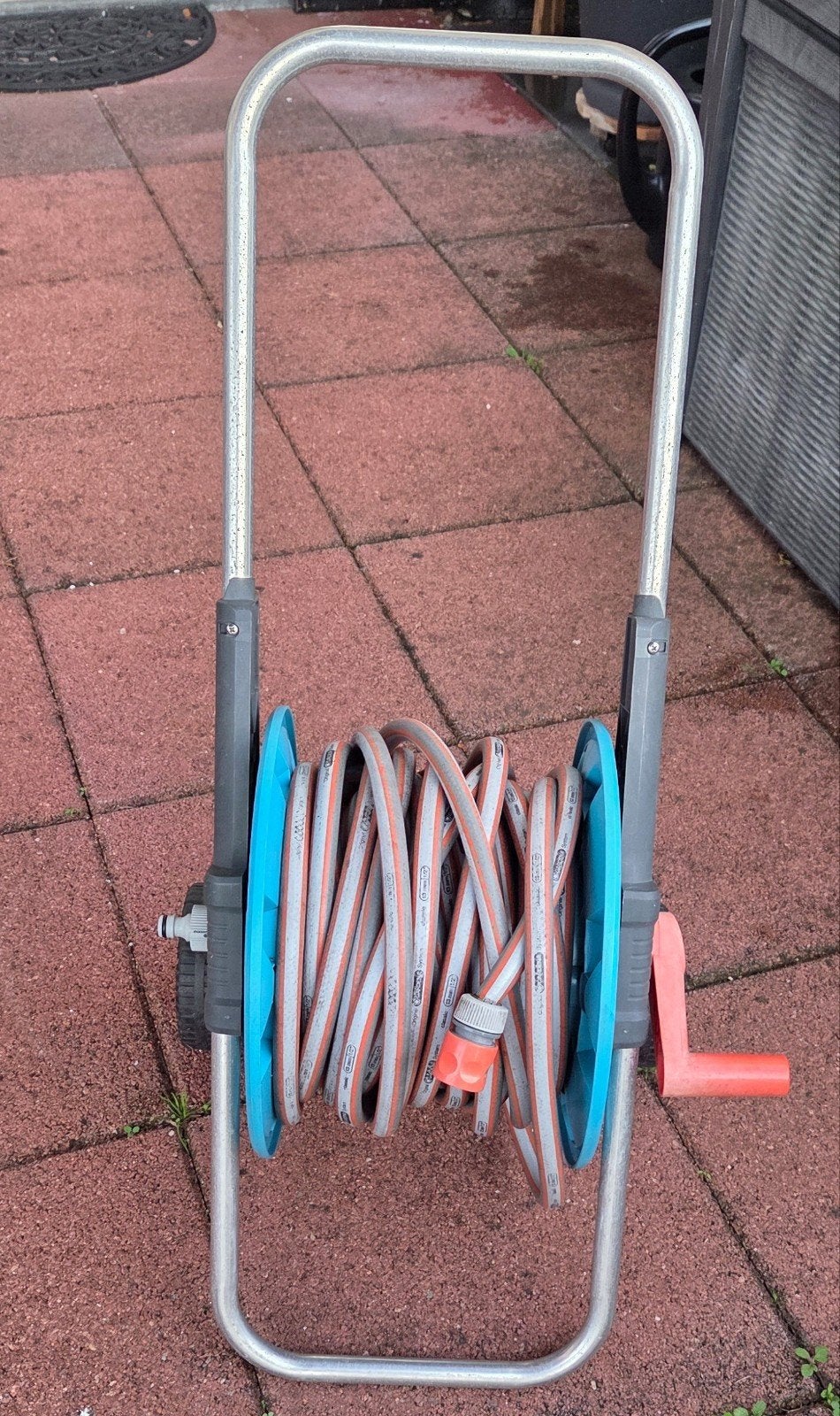 Gardena tuinslanghouder trolley, Ophalen, Gebruikt