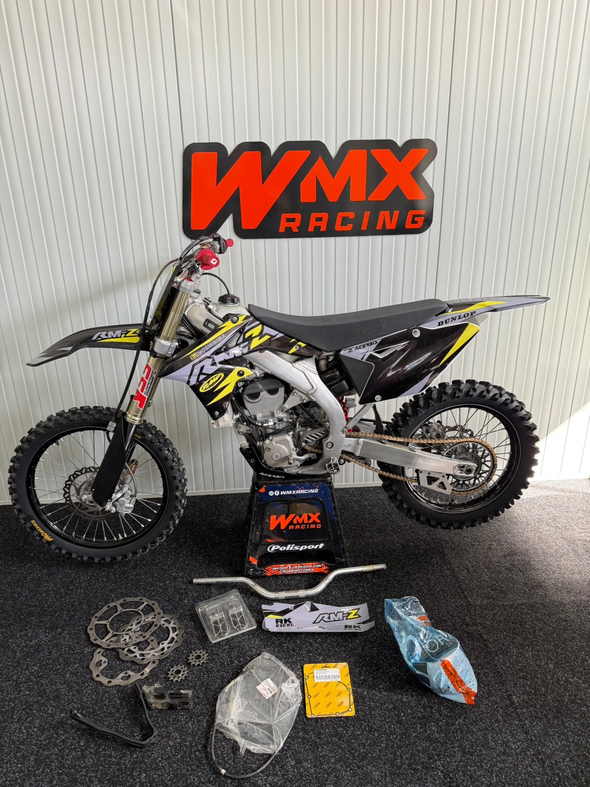 Suzuki RMZ 450cc 2016 - Gereviseerd & Nette Staat, 6 versnellingen, Gebruikt, Suzuki, Ophalen