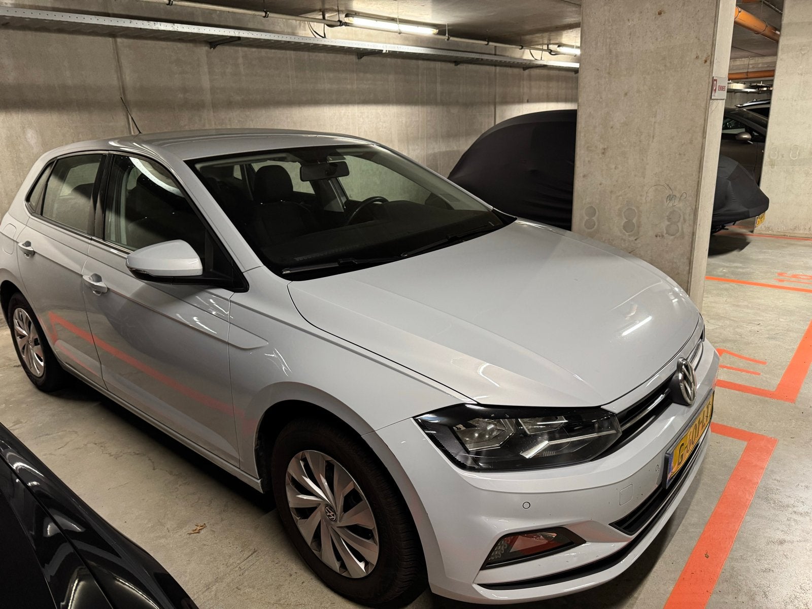 Volkswagen Polo 1.0 TSI 95pk 2019 Wit | ACC | Apple CarPlay, Auto's, Voorwielaandrijving, 95 pk, 1055 kg, Origineel Nederlands