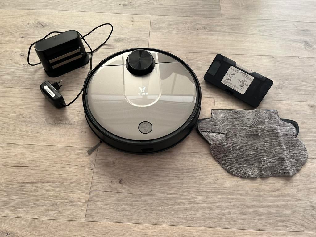 Viomi V2 robotstofzuiger met dweilfunctie, Ophalen of Verzenden, Zo goed als nieuw, Robotstofzuiger