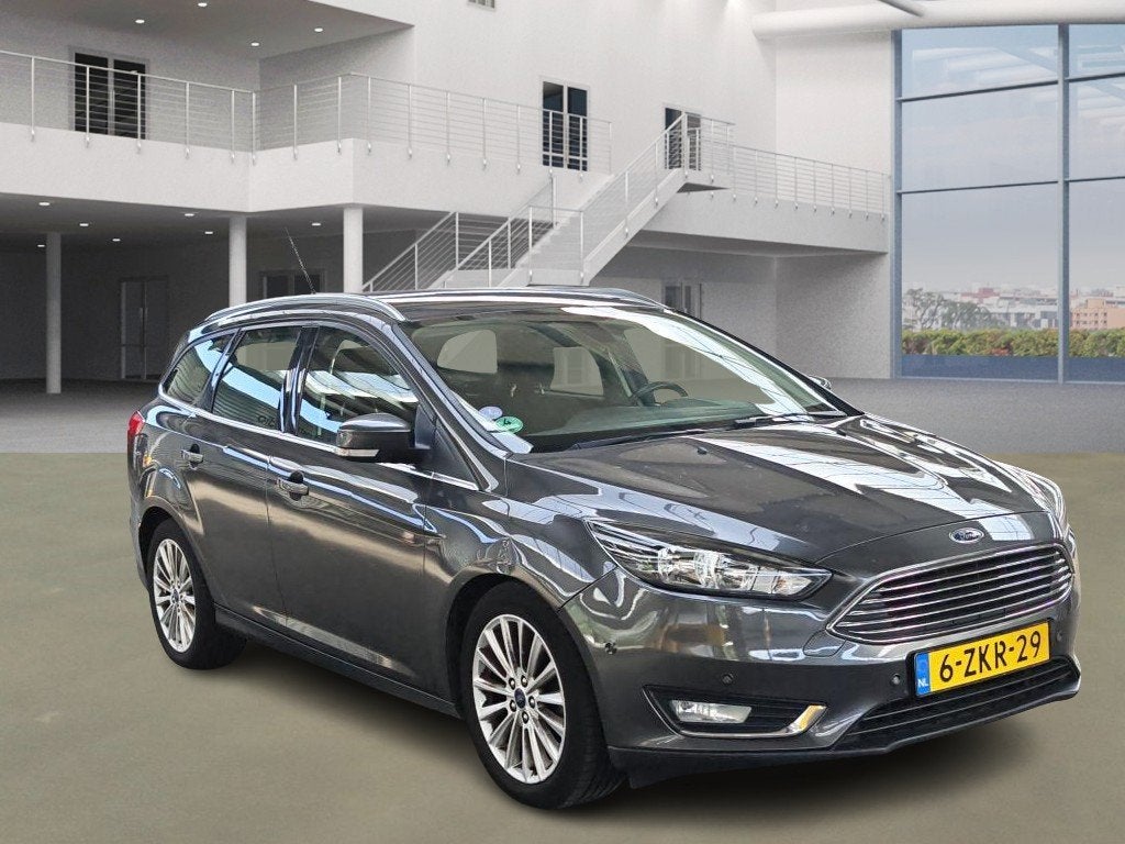 Ford Focus Wagon 1.0 First Edition, Auto's, 125 pk, Gebruikt, Euro 6, Automatische klimaatregeling