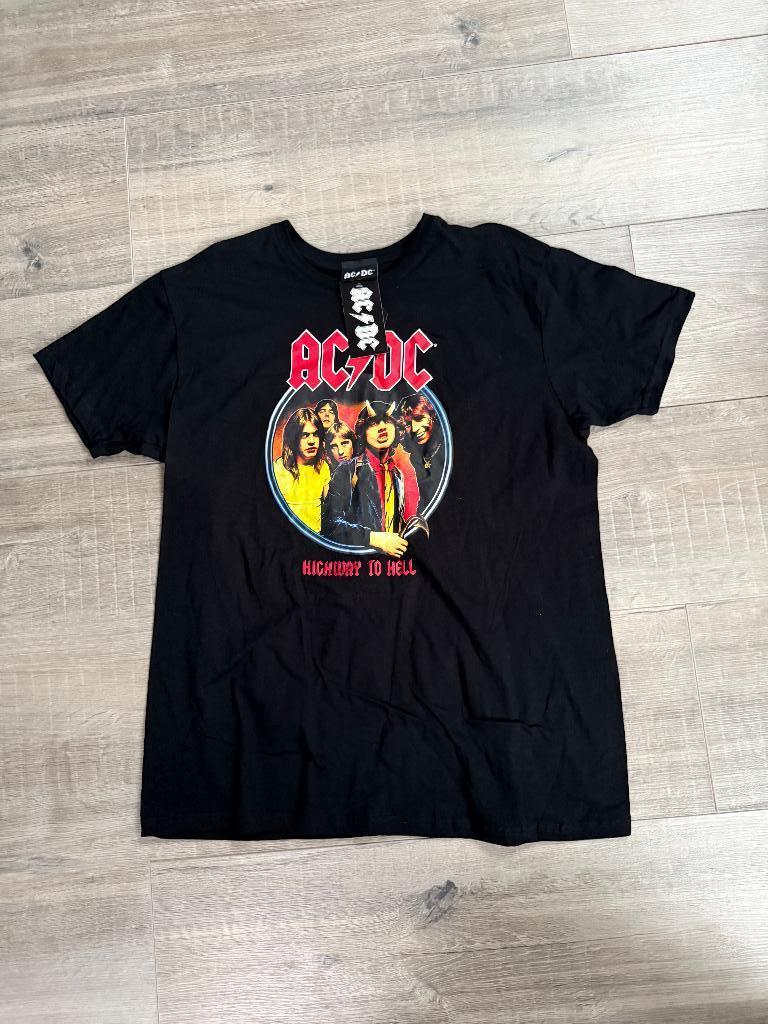 Heren t-shirt XXL AC/DC Highway to Hell nieuw, Kleding | Heren, T-shirts, Ophalen of Verzenden, Nieuw, Overige maten, Zwart