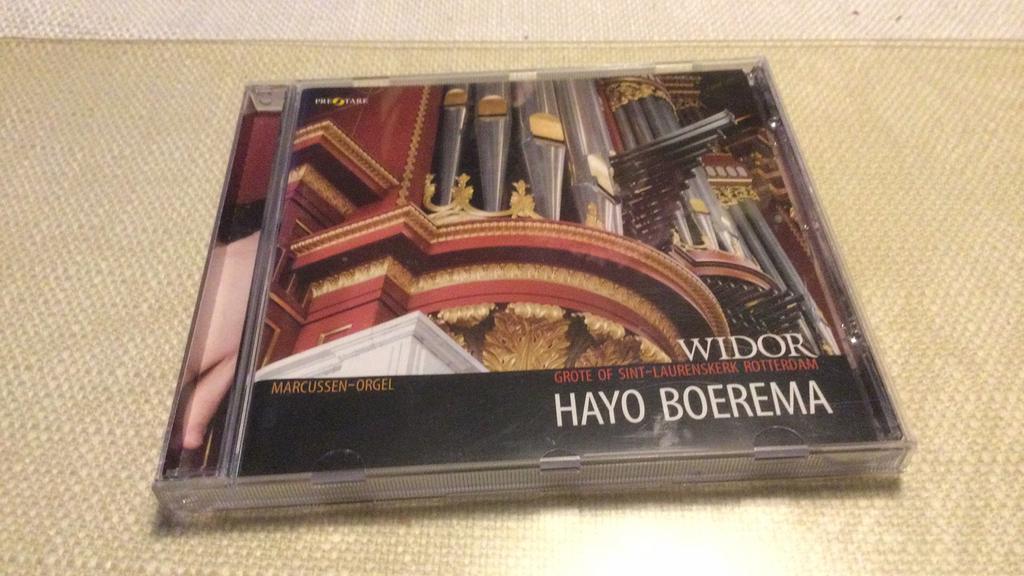Hayo Boerema - Charles-Marie Widor - Laurenskerk Rotterdam, Verzenden, Classicisme, Zo goed als nieuw
