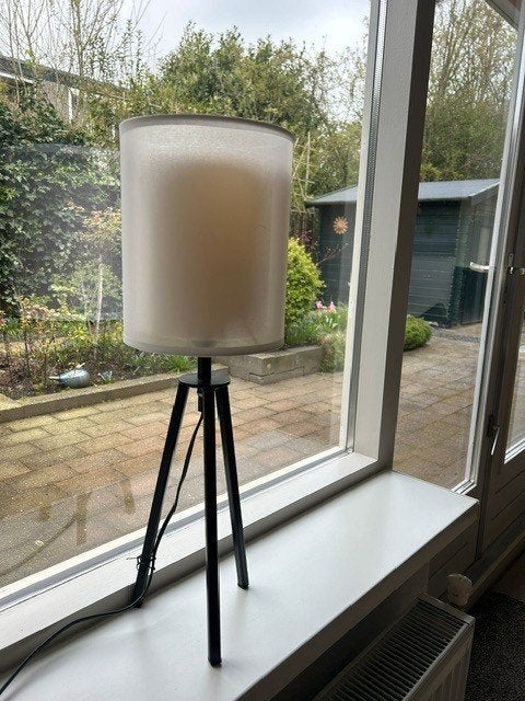 Decoratieve schemerlamp € 20, 57 cm, Zo goed als nieuw, Schemerlamp, Ophalen