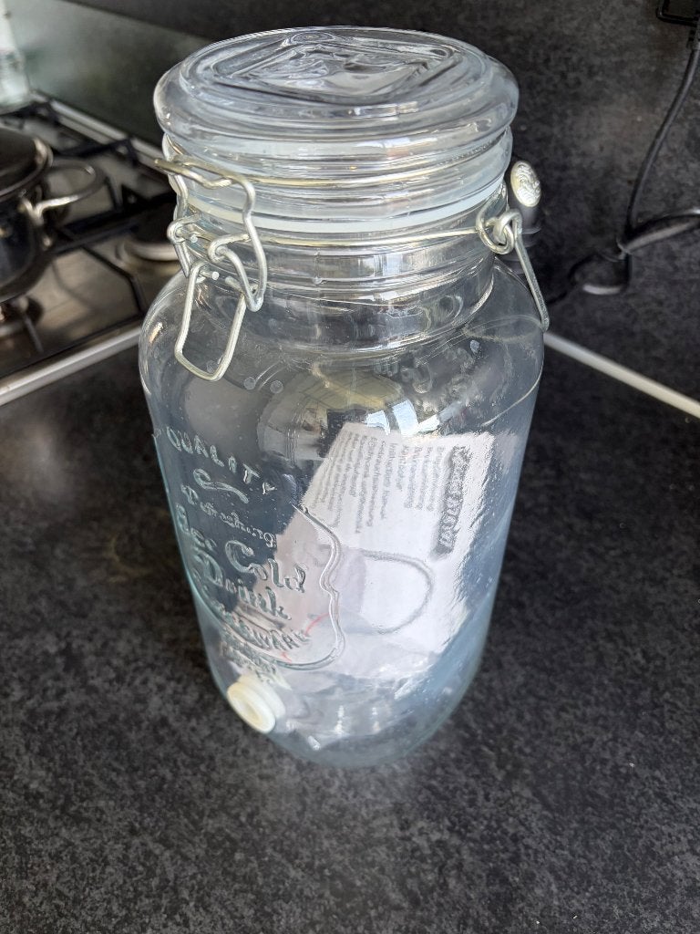 Limonadetap nieuw in retrostyle, Nieuw, Ophalen of Verzenden, Overige merken, Glas