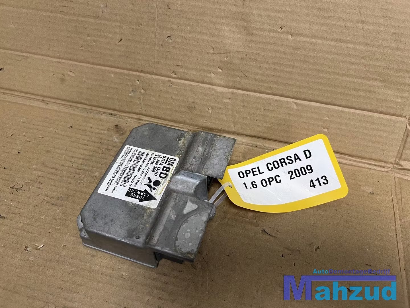 OPEL CORSA D Airbag module 2006-2015 13262360, Gebruikt, Opel Automobile GmbH, Ophalen of Verzenden, Kontakt@opel-infoservice.de