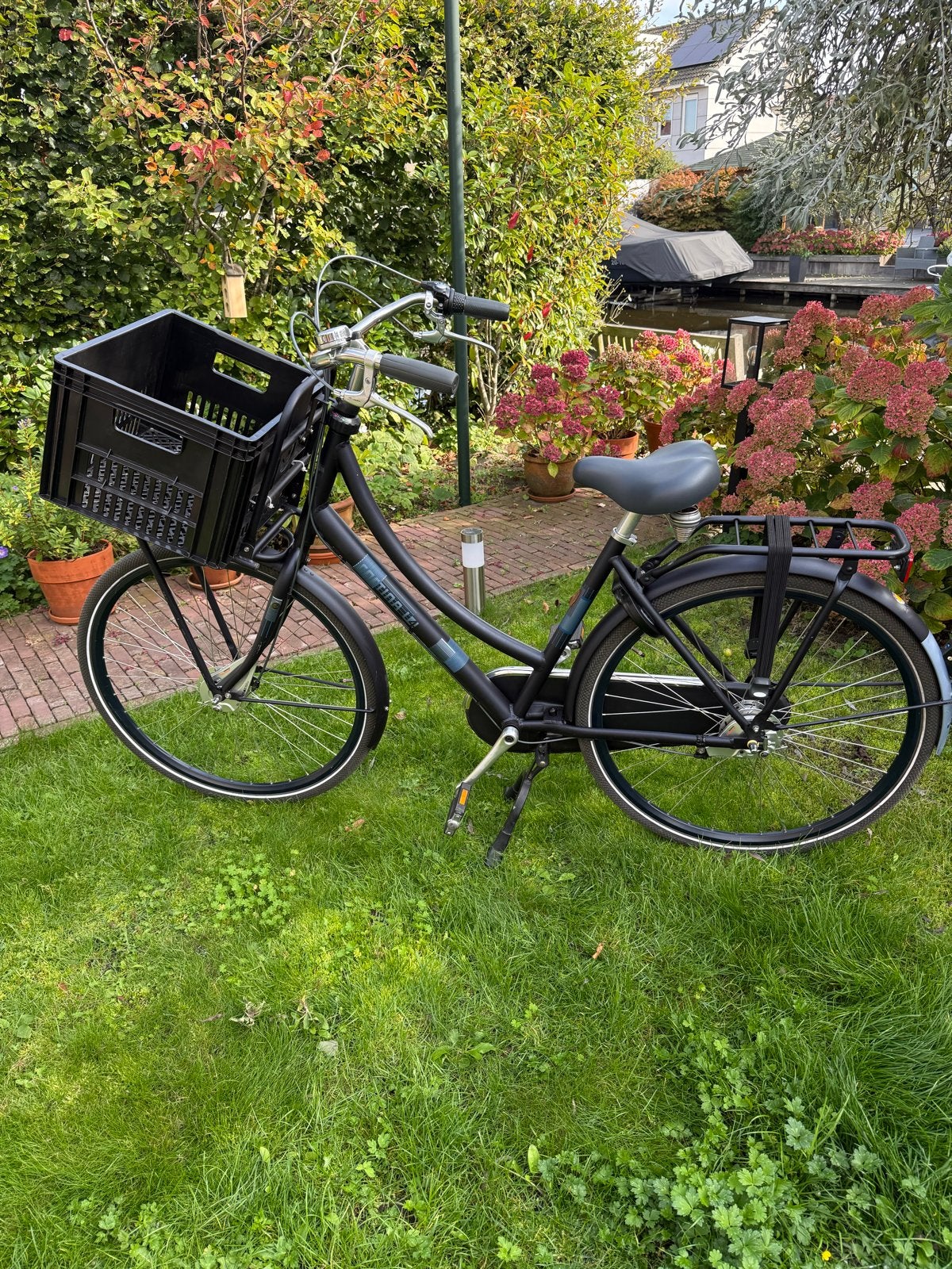 Cortina U4 dames fiets transportfiets 52 cm, Versnellingen, Zo goed als nieuw, 50 tot 53 cm, Trommelrem
