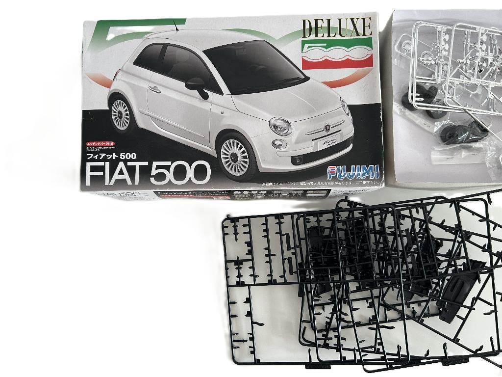 Fujimi 123738 Fiat 500 DX 1/24 onderdelen, Ophalen of Verzenden, Groter dan 1:32, Auto, Overige merken
