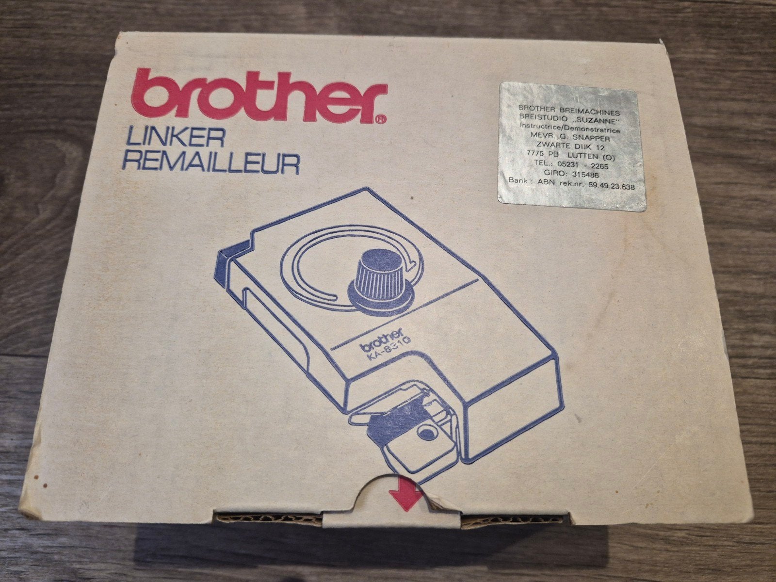 Brother KA-8310 Linker Remailleur voor breimachines, Ophalen of Verzenden, Zo goed als nieuw, Overige typen