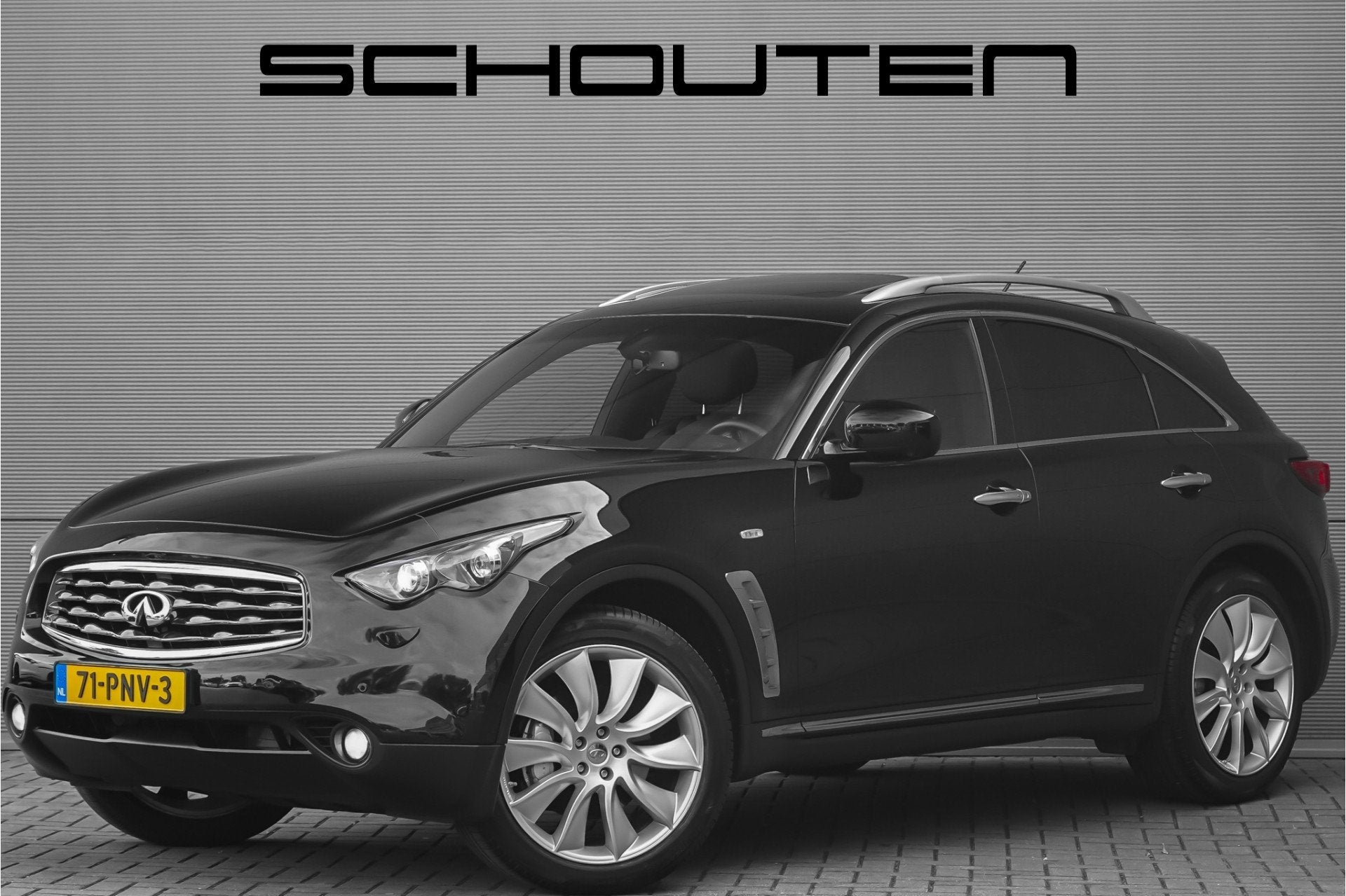 Infiniti FX 50 S Premium Stoelventilatie ACC Bose NL Auto 1e, Auto's, Automaat, Gebruikt, 2000 kg, 138 €/maand
