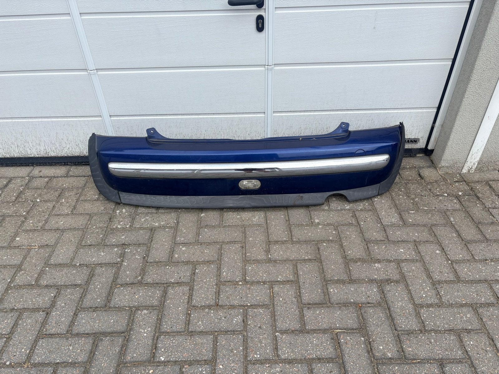 Achterbumper Mini Cooper R50 R52 R53 Blauw Gebruikt, Gebruikt, Ophalen of Verzenden, Mini, Achter
