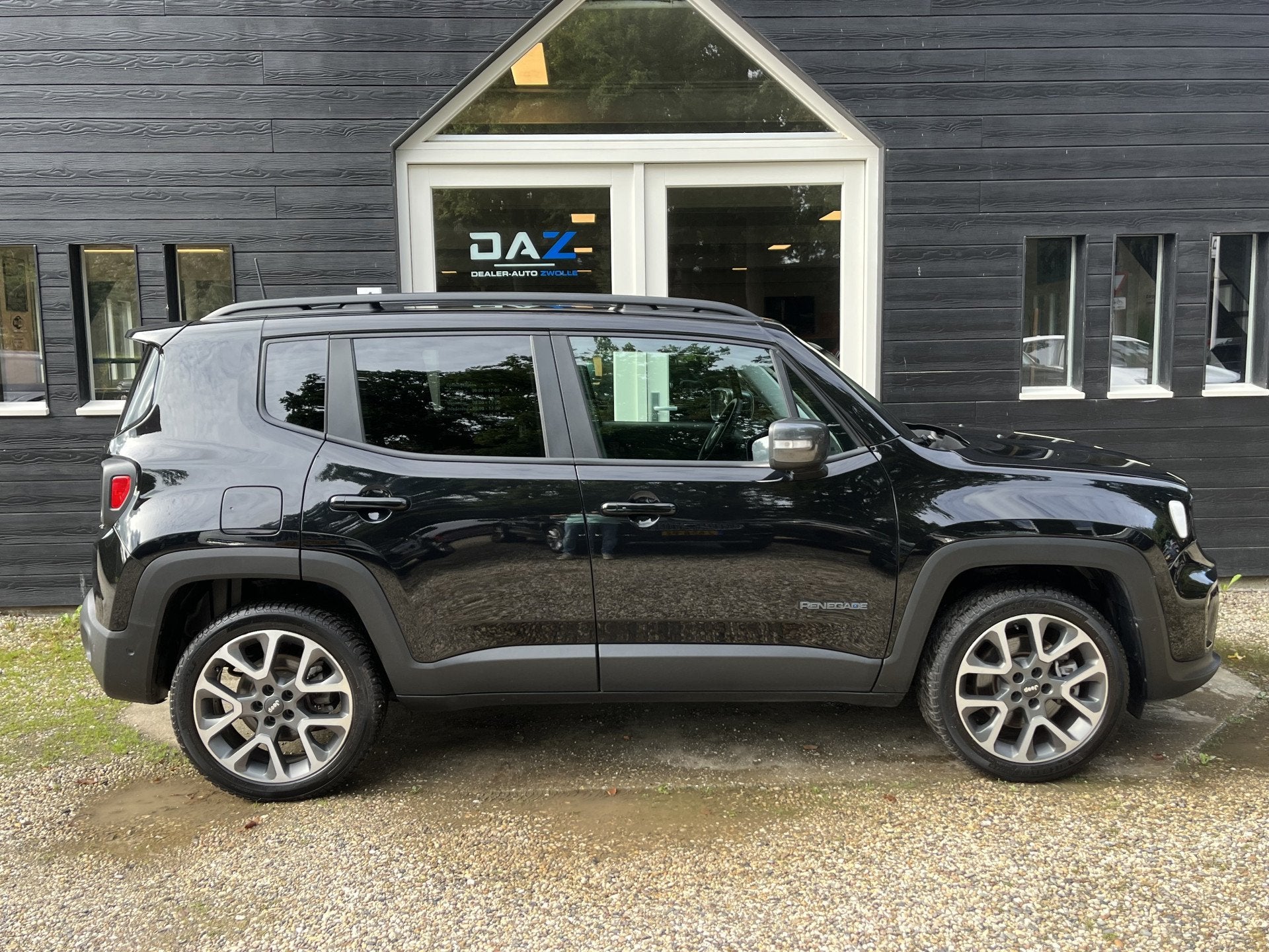 Jeep Renegade 4xe 240 Plug-in Hybrid Electric S Aut/Ecc/Navi, Auto's, Automaat, Stof, Gebruikt, Plug-in hybride