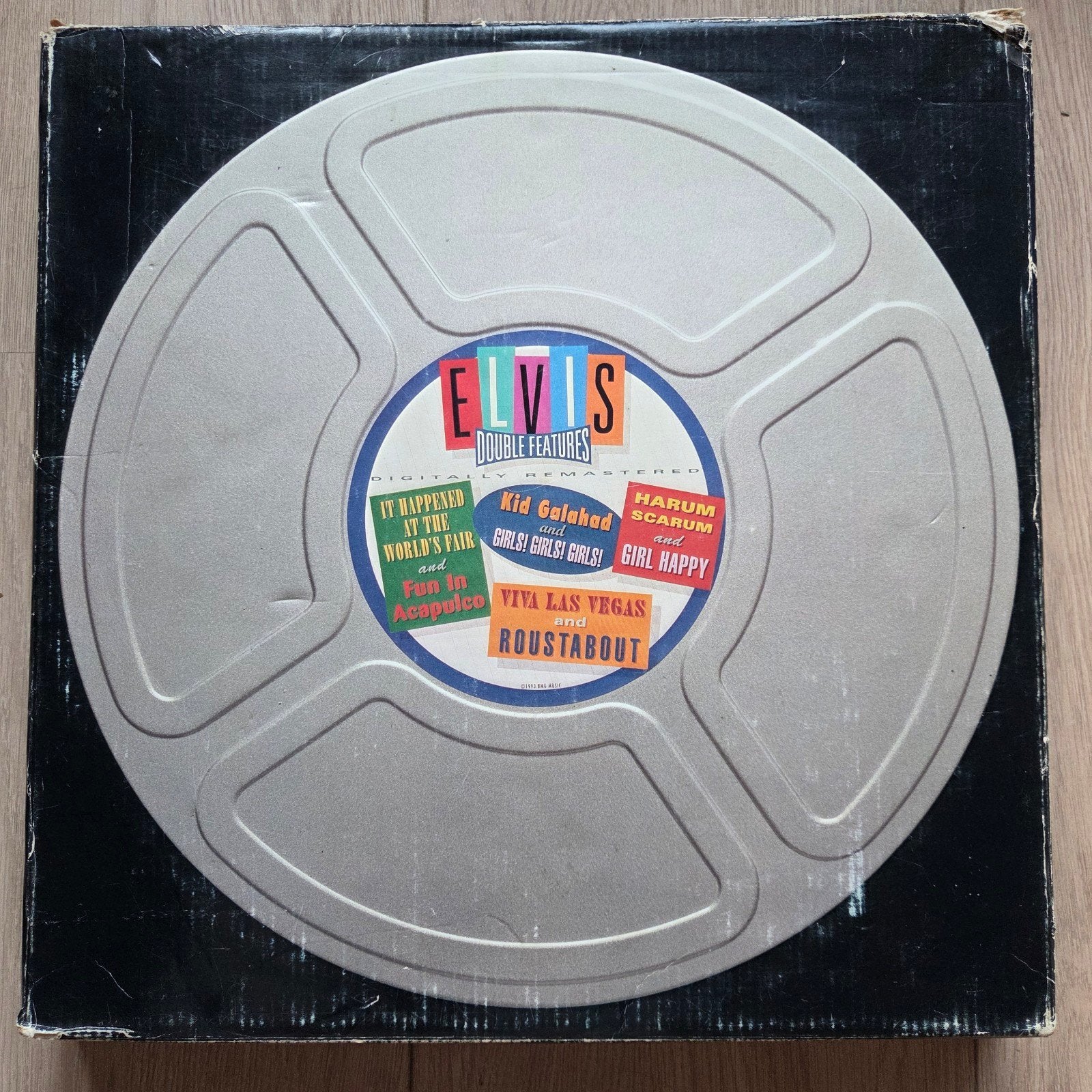 Elvis Presley- Double Features 4 CD Boxset, Ophalen of Verzenden, Gebruikt