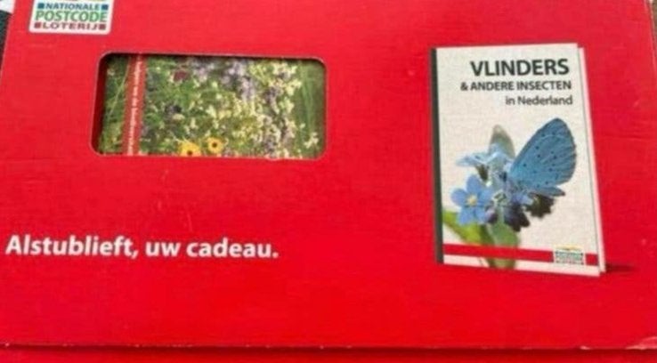 Veldgids Vlinders & Andere Insecten + Bloemzadenmix, Boeken, Ophalen of Verzenden, Nieuw, Overige onderwerpen