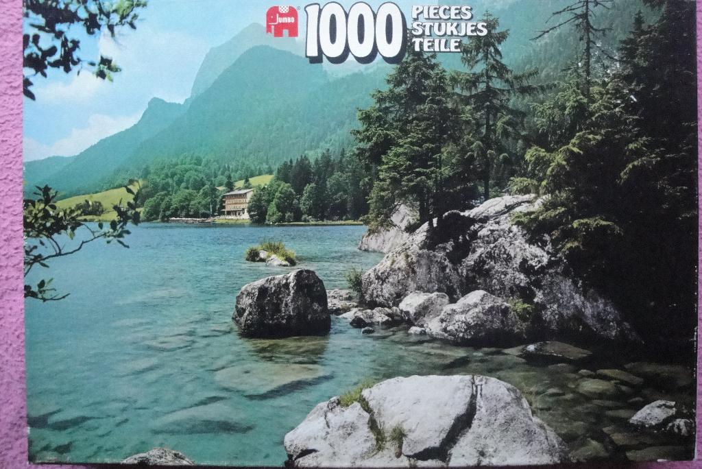KING SIZE JUMBO FULLY INTERLOCKING PUZZLE 1.000st. 2,50euro, Ophalen of Verzenden, 500 t/m 1500 stukjes, Gebruikt, Legpuzzel