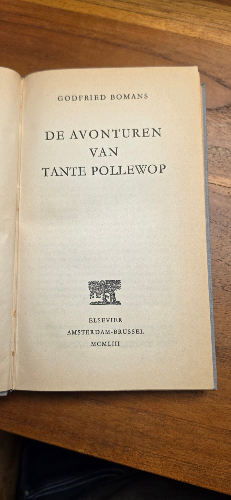 Godfried Bomans de avonturen van tante Pollewop, Boeken, Ophalen of Verzenden, Gelezen, Overige onderwerpen