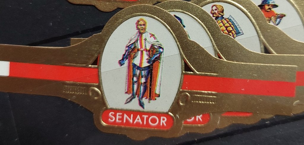 Sigarenbandjes, Verzamelen, Ophalen of Verzenden, Gebruikt, Sigarenbandjes