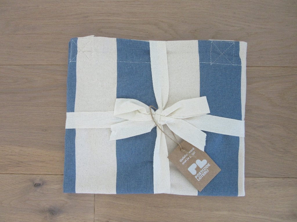 POSTCODELOTERIJ strandtas NIEUW in verpakking, Sieraden, Tassen en Uiterlijk, Ophalen of Verzenden, Nieuw, Blauw, Overige typen