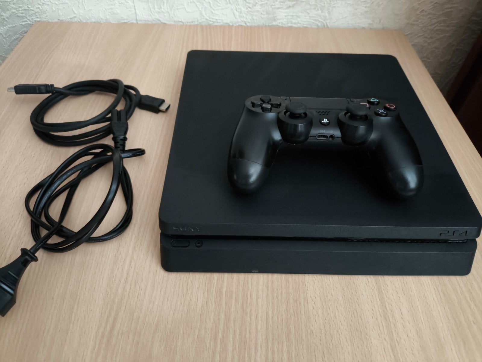 PS4 Slim 500GB met 1 controller PlayStation 4, Spelcomputers en Games, Spelcomputers | Sony PlayStation 4, Ophalen, Zo goed als nieuw