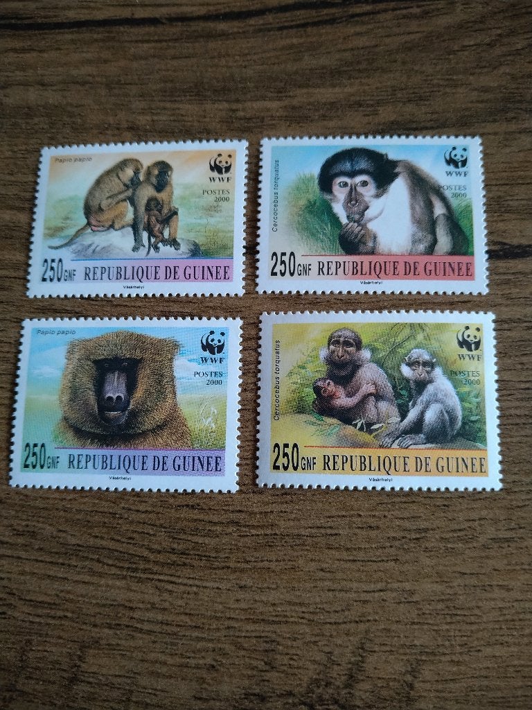 Guinee, Verzenden, Postfris, Dier of Natuur