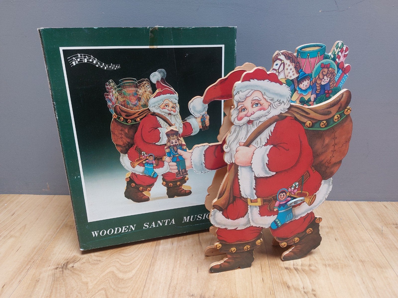 Wooden Santa Musical (Kerst), Diversen, Kerst, Ophalen of Verzenden