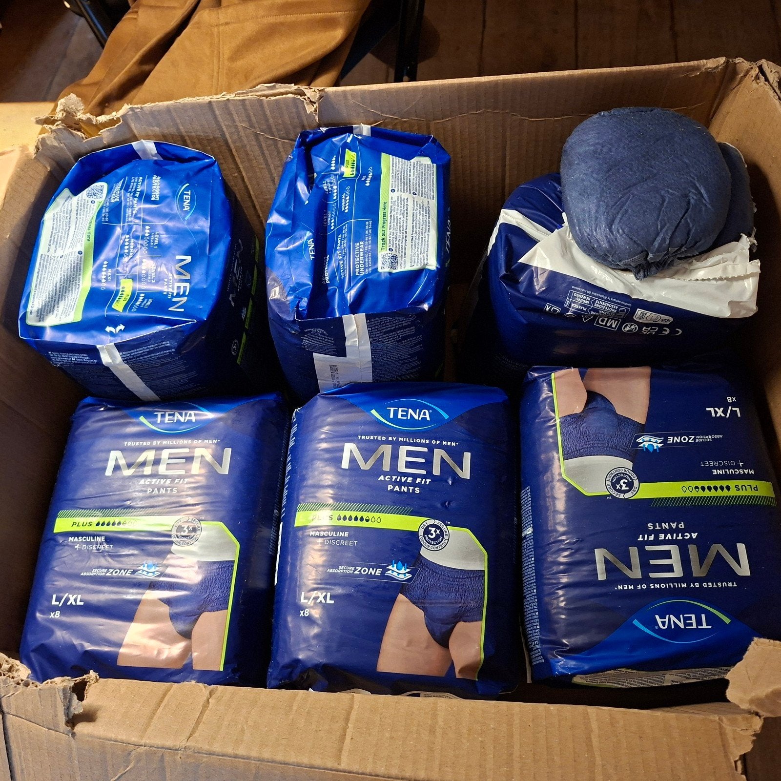 Tena + voor Men l/xl, Diversen, Ophalen of Verzenden