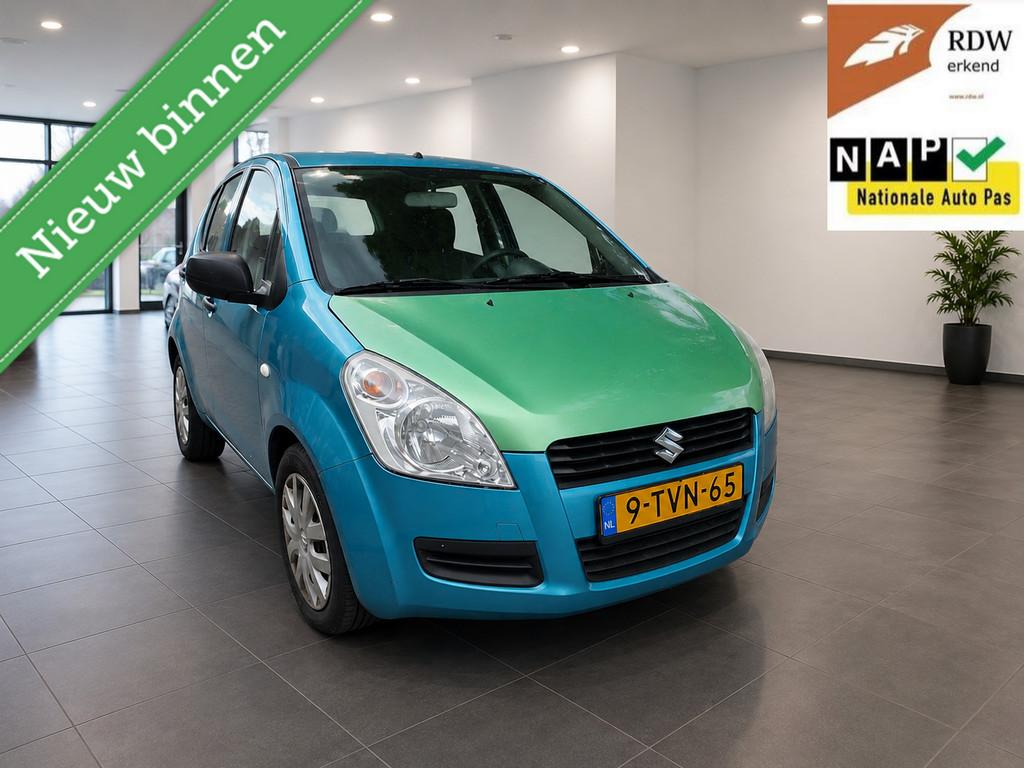 Suzuki Splash 1.0 Trend 5drs 2009 193dkm CV/Elek pakket, Auto's, Suzuki, Gebruikt, 31 €/maand, Blauw, 996 cc