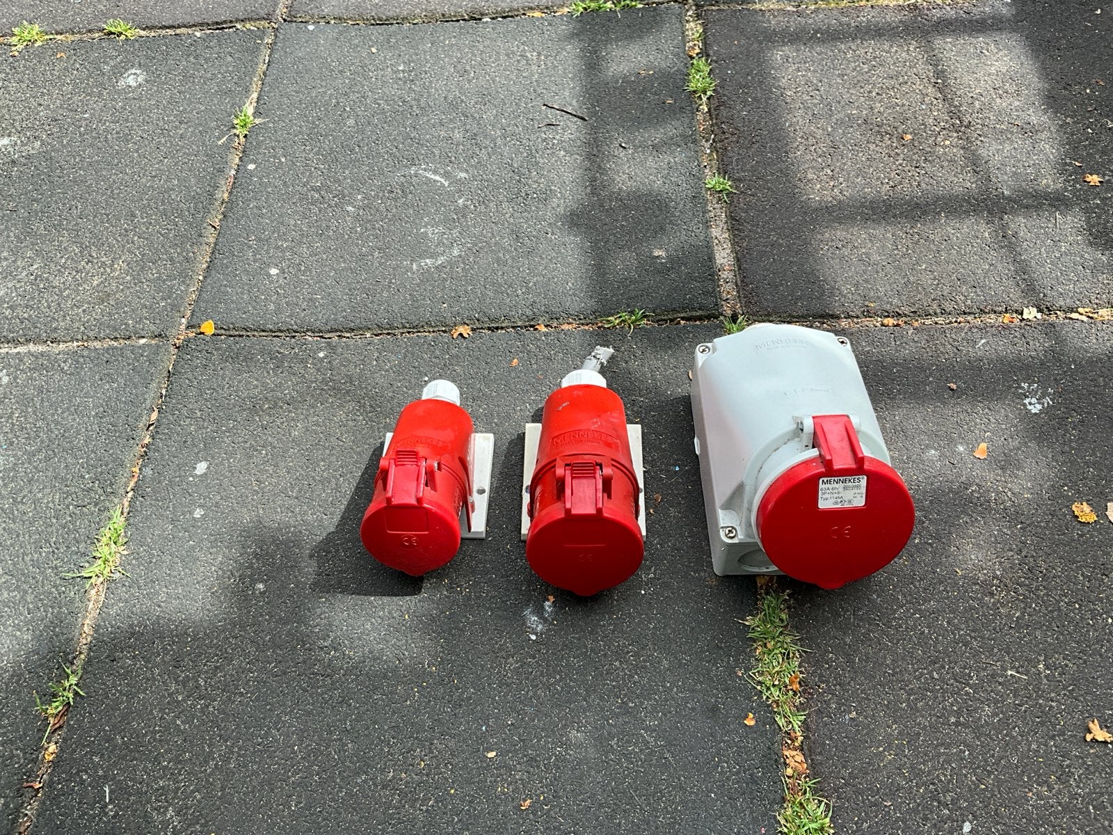 Mennekes CEE Stekkers en Stopcontacten 63A 400V, Ophalen of Verzenden, Gebruikt, Stekker