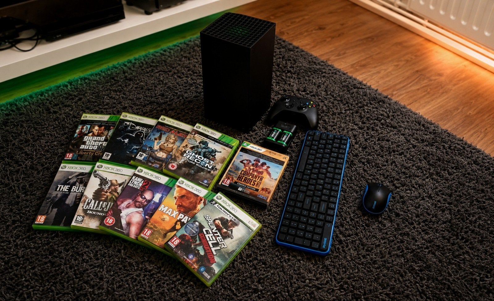 Xbox Series X Compleet + 10 Games + Accessoires, Ophalen, Zo goed als nieuw, Xbox Series X