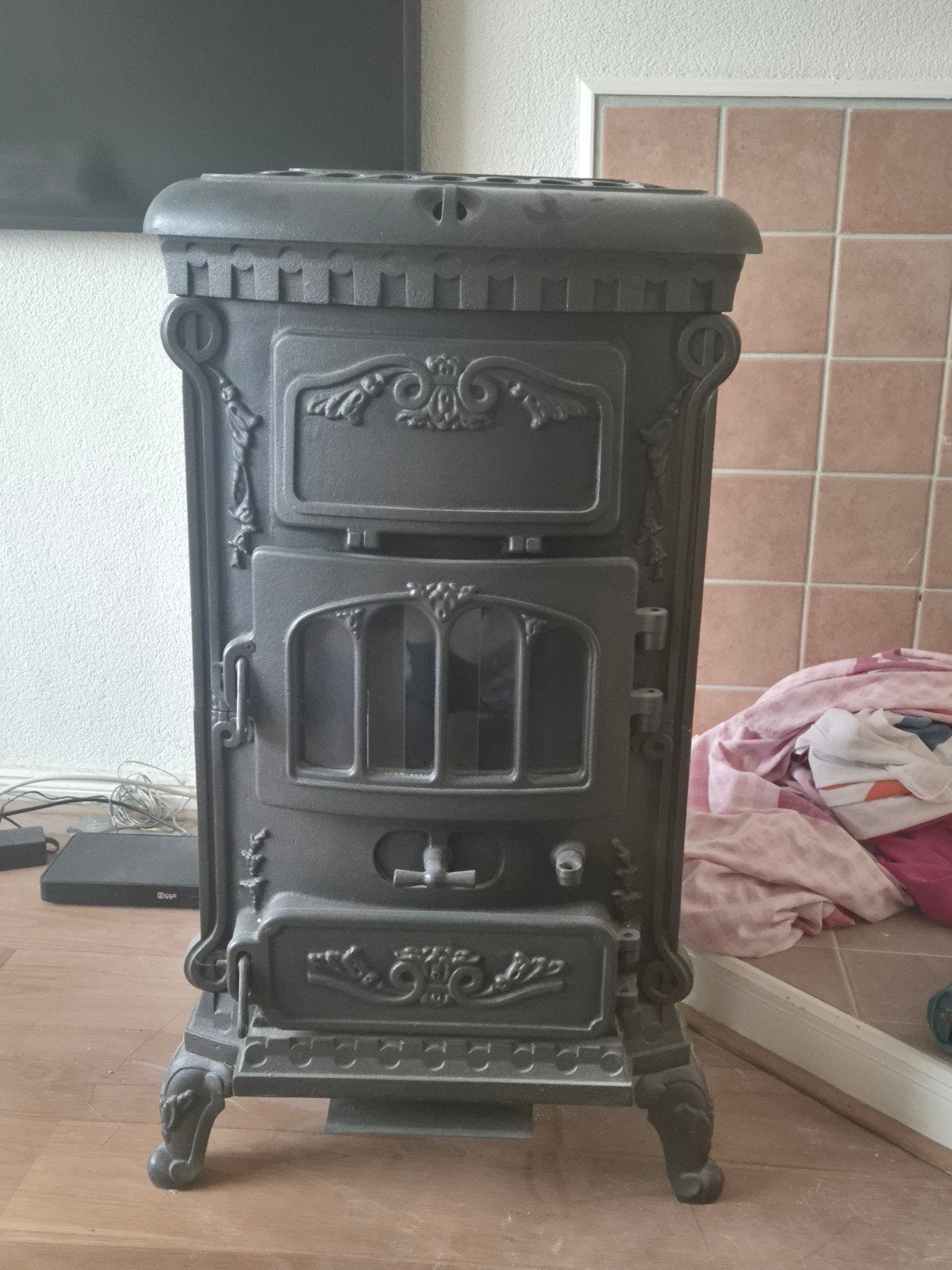 Gaskachel Thermocet Rose - 11.5 kW Aardgastoestel, Ophalen, Gebruikt, Gas, Vrijstaand