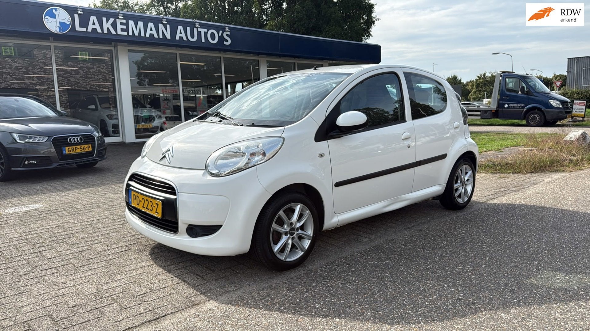 Citroen C1 1.0-12V Whiteline Airco Huurkoop Inruil APK Garan, Voorwielaandrijving, Gebruikt, 4 stoelen, C1