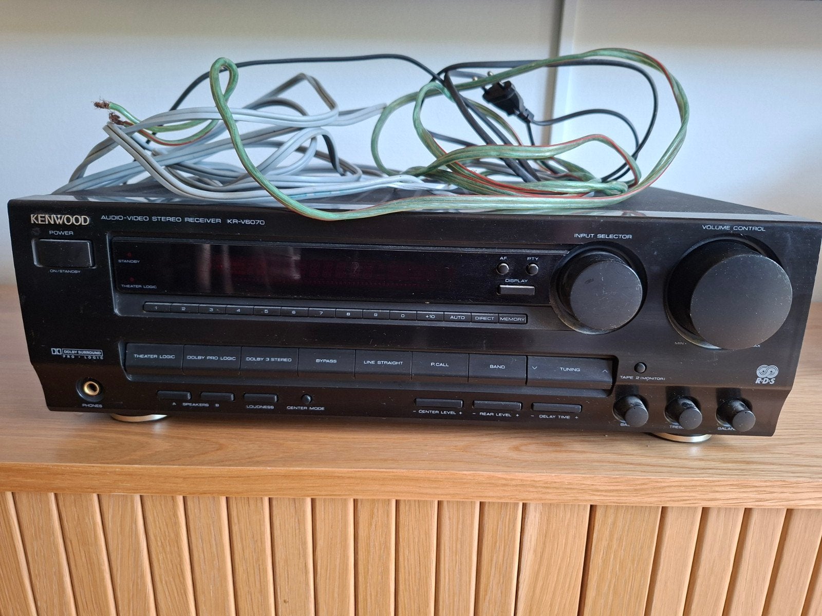 Kenwood KR-V6070 Audio/Video Stereo Receiver, Gebruikt, 120 watt of meer, Ophalen, Overige merken