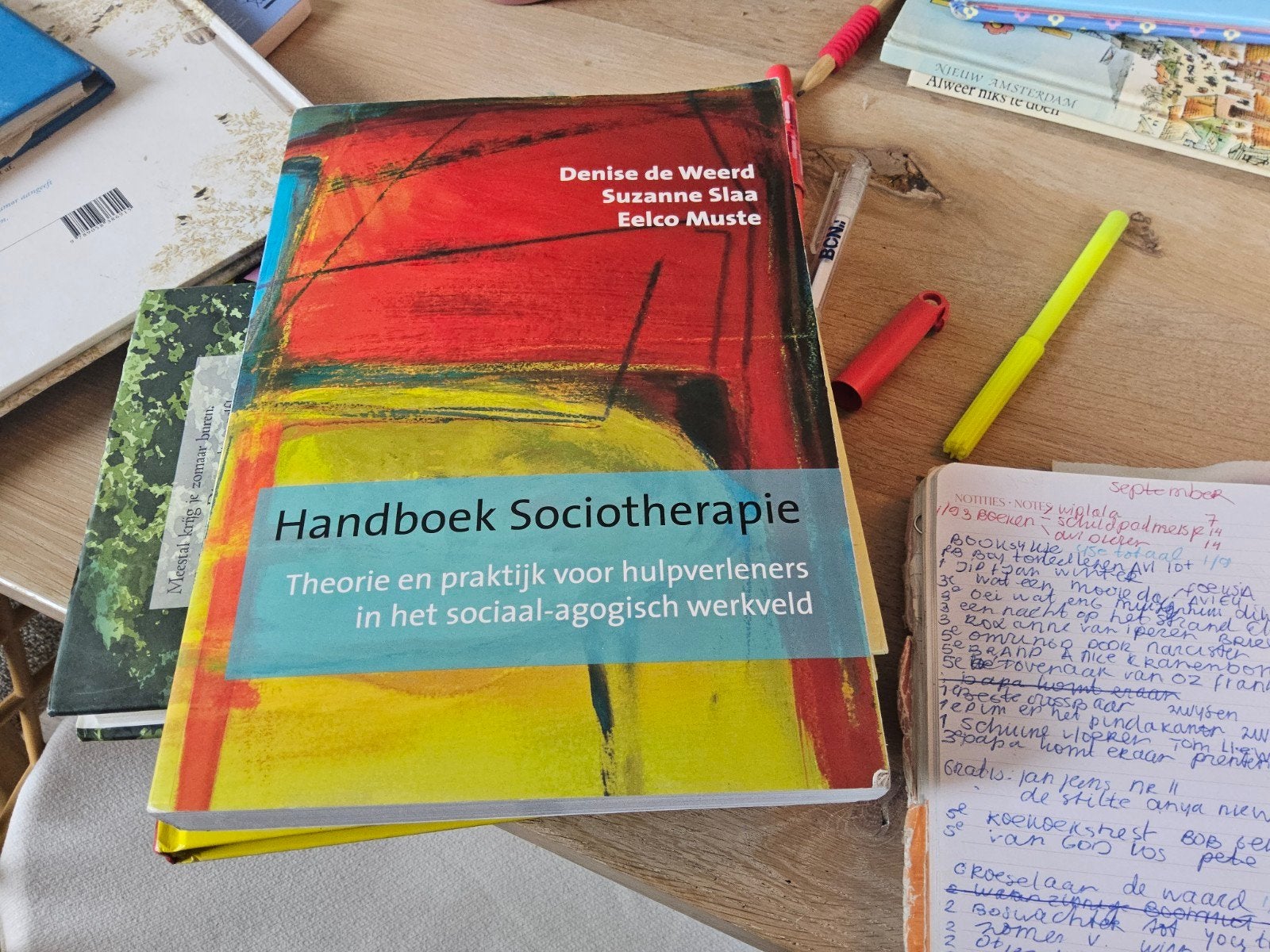 Handboek Sociotherapie Theorie en praktijk hulpverleners Den, Boeken, Gelezen, Gamma, Denise de Weerd, Suzanne Slaa, Eelco Muste