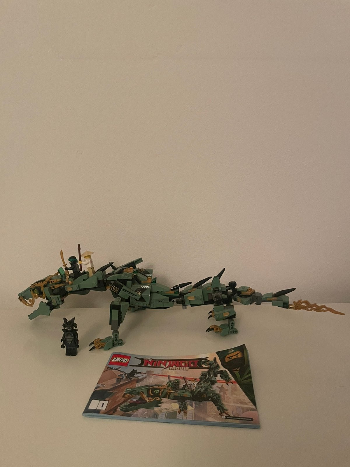 LEGO Ninjago Movie Green Ninja Mech Dragon (70612), Ophalen of Verzenden, Gebruikt