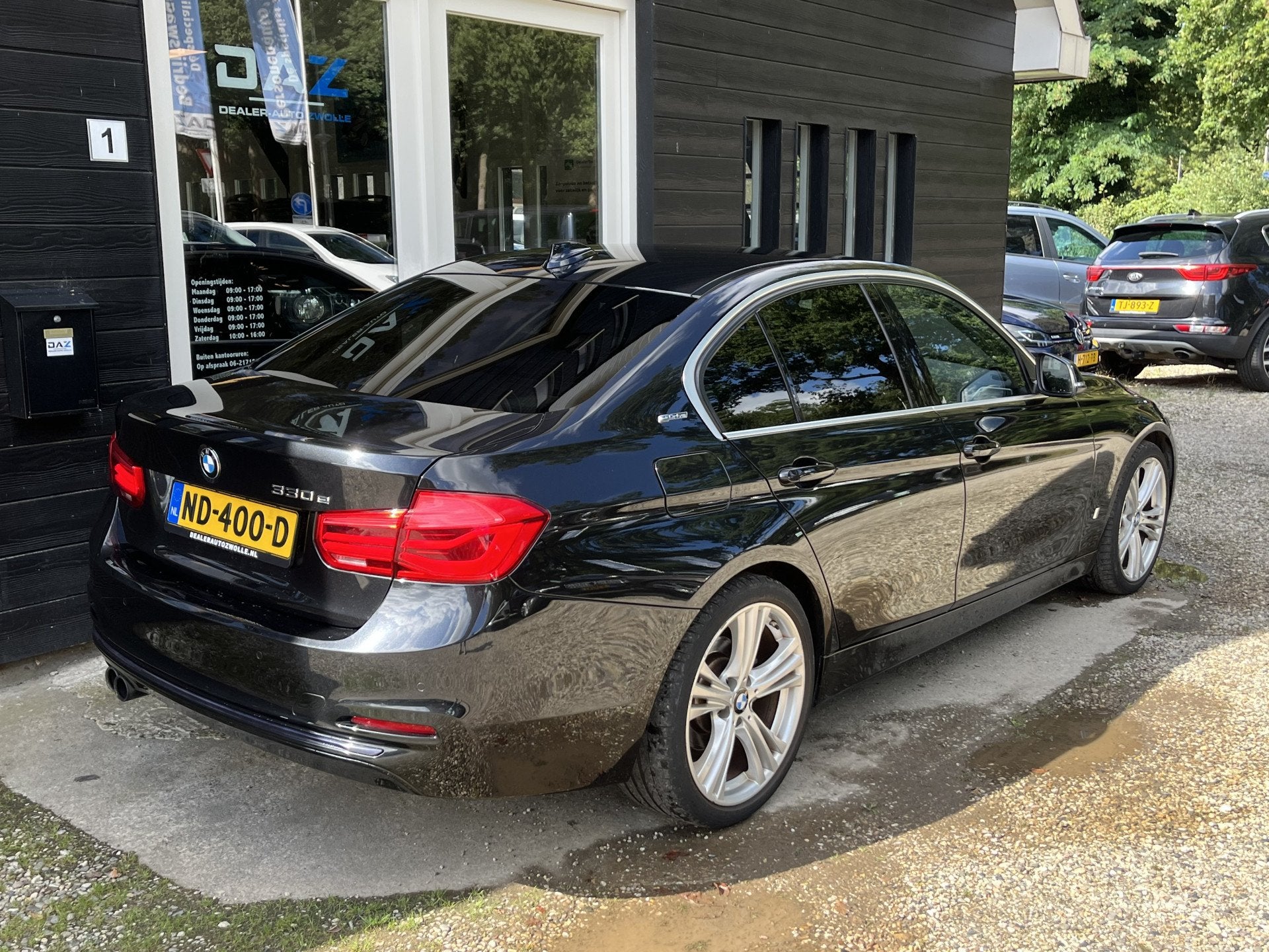 BMW 3-serie 330e High Executive Aut/Ecc/Leer/Navi/Lm/SOH 86%, Automaat, 1998 cc, Achterwielaandrijving, Gebruikt