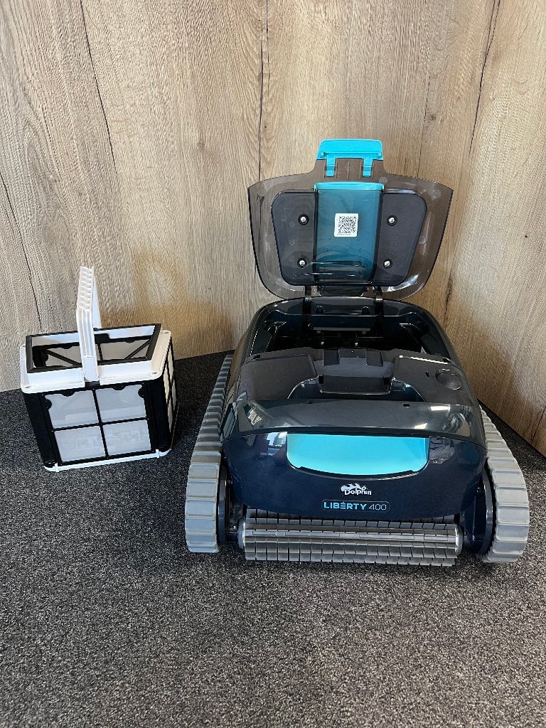 Dolphin Liberty 400 draadloze zwembadrobot, Ophalen of Verzenden, Zo goed als nieuw, Reinigingsmiddel