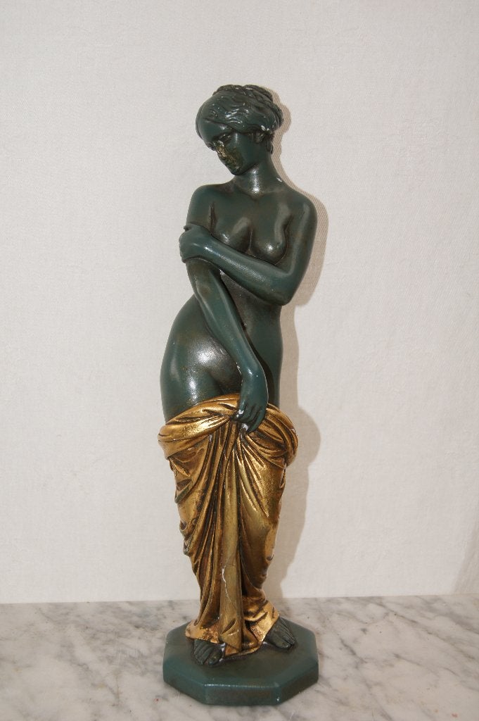 Aphrodite ( Griekse godin van de Liefde en schoonheid., Gips, Ophalen of Verzenden, 20 - 50 cm, Beeld