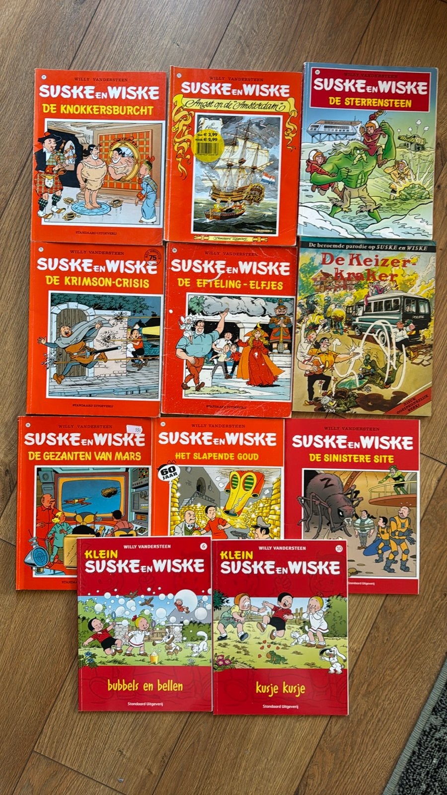 Grote collectie Suske en Wiske stripboeken, Meerdere stripboeken, Ophalen of Verzenden, Gelezen