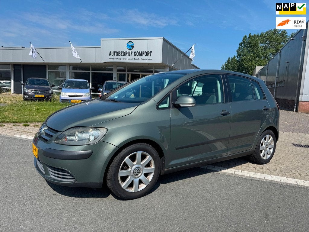 Volkswagen Golf Plus 1.6 FSI Comfortline, Auto's, Stof, Gebruikt, Zwart, 4 cilinders