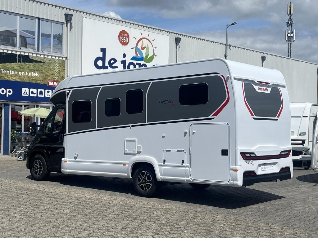 Dethleffs Trend Active T 7057 EBL Luifel - Face to Face, Caravans en Kamperen, Automaat, Koelkast, Ringverwarming, Fiat