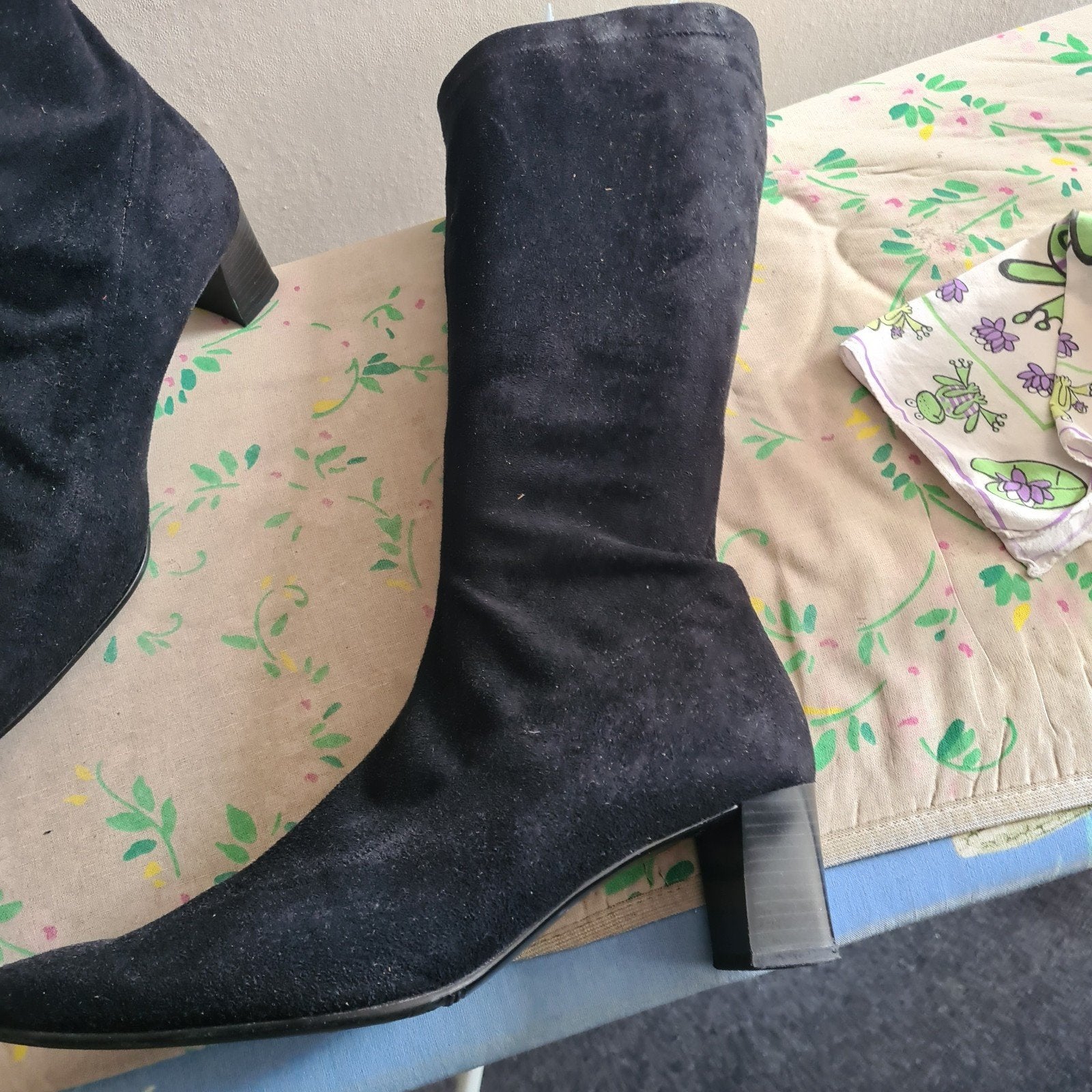 nieuwe gabor laarzen 40,5 zwart suede, Ophalen of Verzenden, Nieuw, Zwart, Hoge laarzen