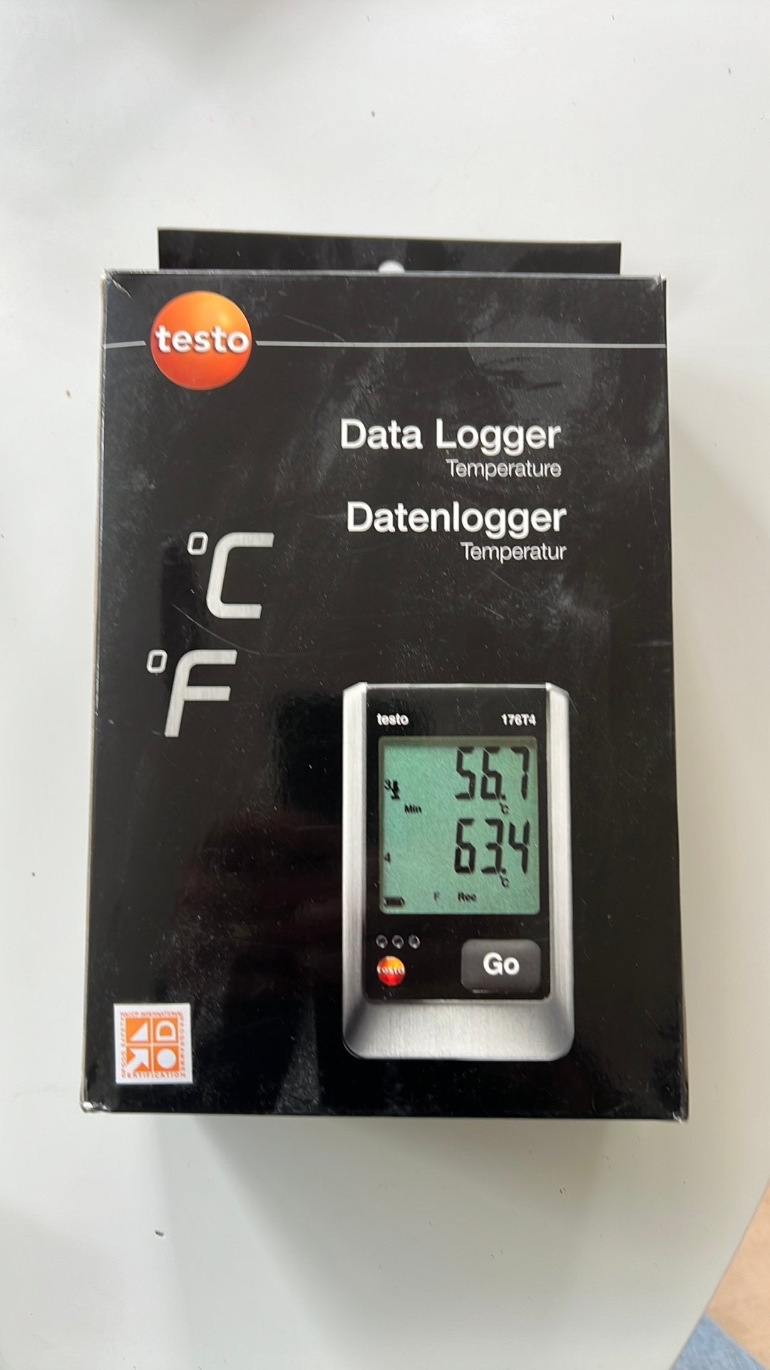 Testo 176-t4 Temperatuur datalogger, Ophalen of Verzenden, Nieuw