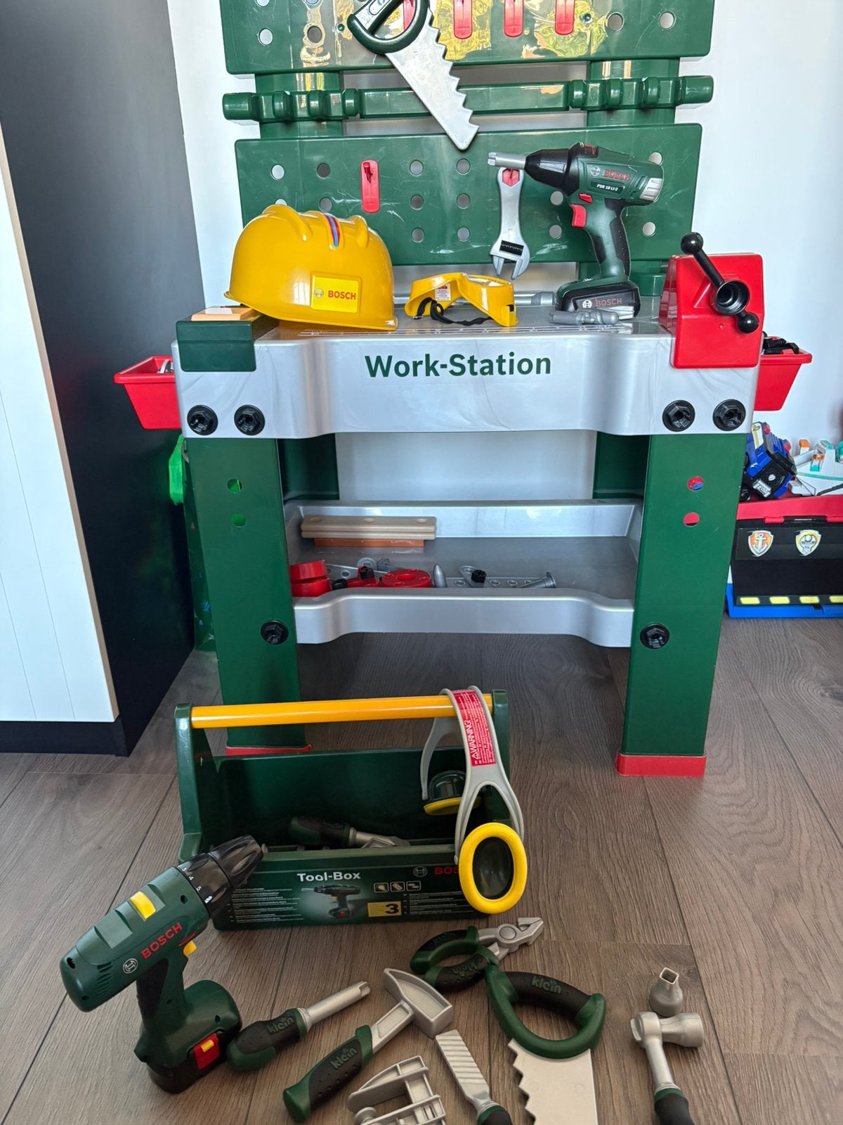 Work station bosch tool station compleet incl toolbox, Ophalen, Zo goed als nieuw