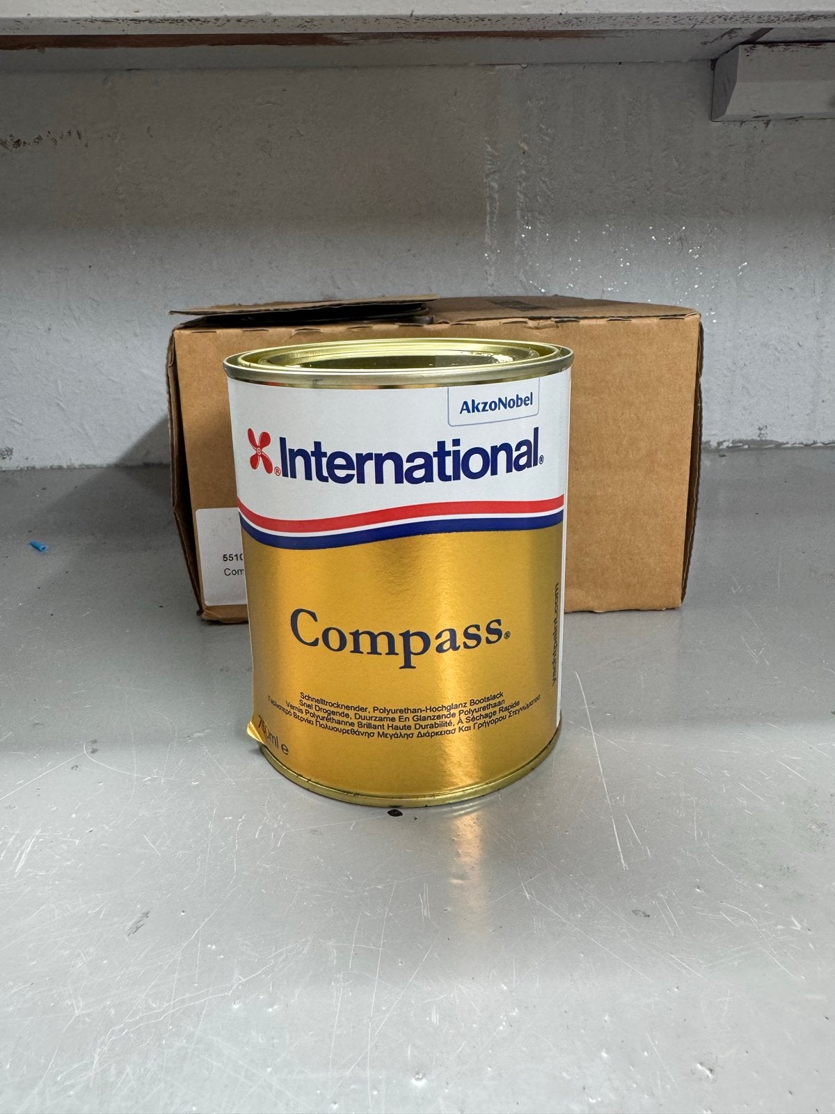 International boot verfen, compass, primer, danboline, Minder dan 5 liter, Ophalen of Verzenden, Nieuw, Overige kleuren