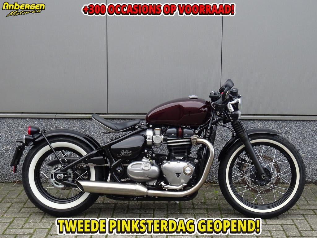 Triumph BONNEVILLE BOBBER (bj 2018), Motoren, Motoren | Triumph, Chopper, Bedrijf, Meer dan 35 kW, 1200 cc