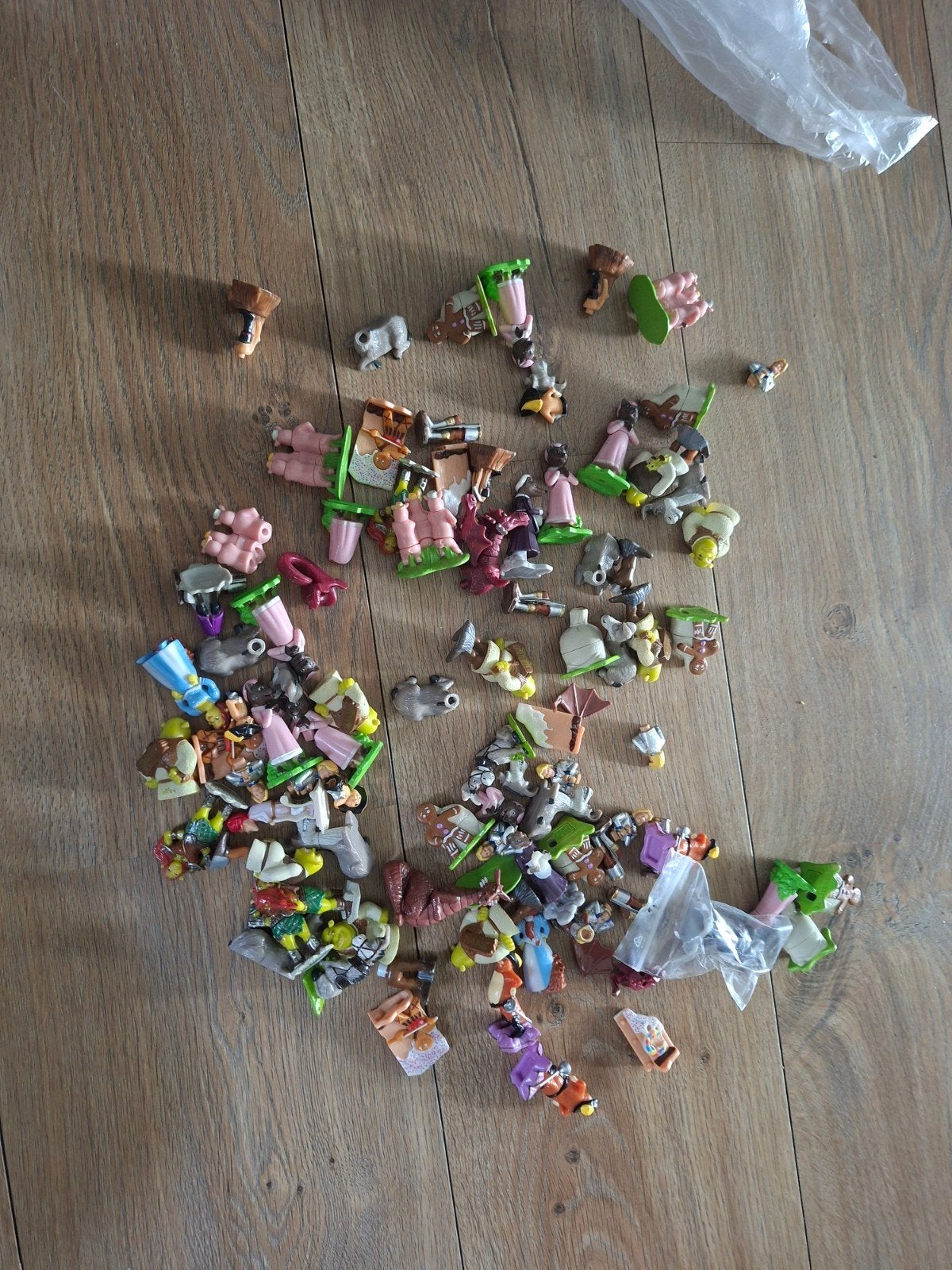 Incomplete Kinder Surprise Shrek serie, Verzamelen, Verzenden, Gebruikt
