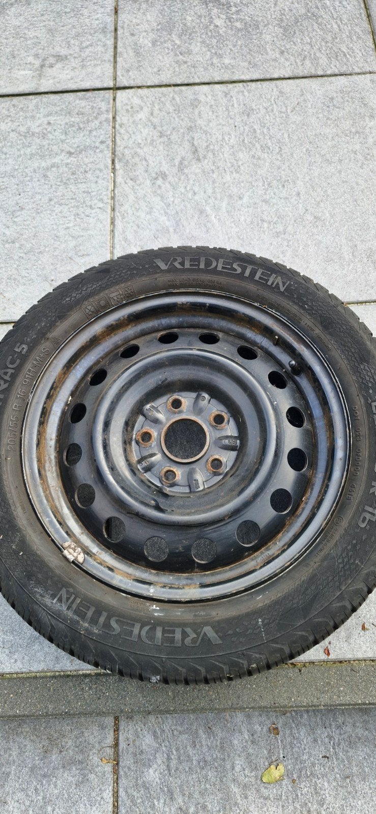 Toyota Auris Touring Sports reservewiel 16” Vredestein 205/5, Ophalen, Gebruikt